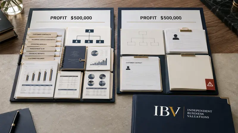 Same Profit, Different Valuations: How Business Risk Changes What a Business Is Worth