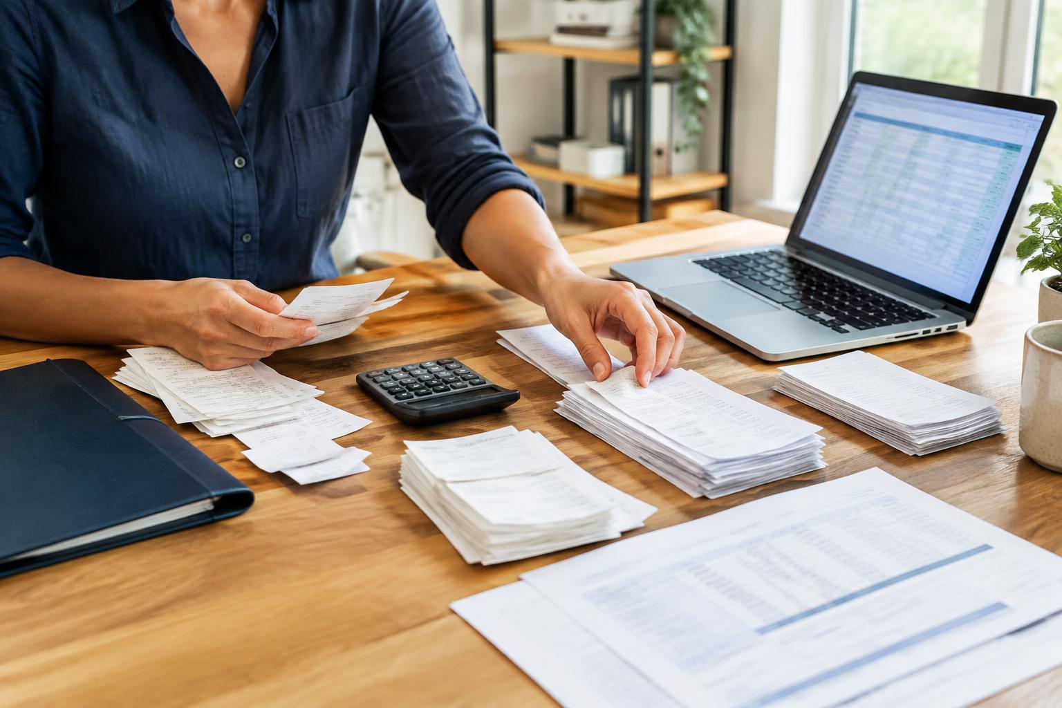Illustrative preparation of financial records for a business valuation